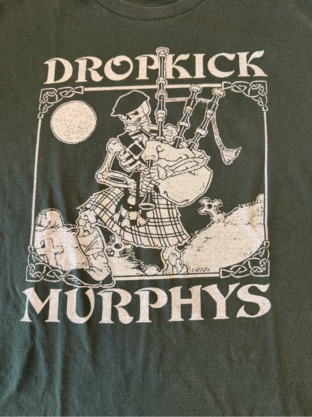 Dropkick Murphys vintage Green Graphic Band Tee - Men's Shirt